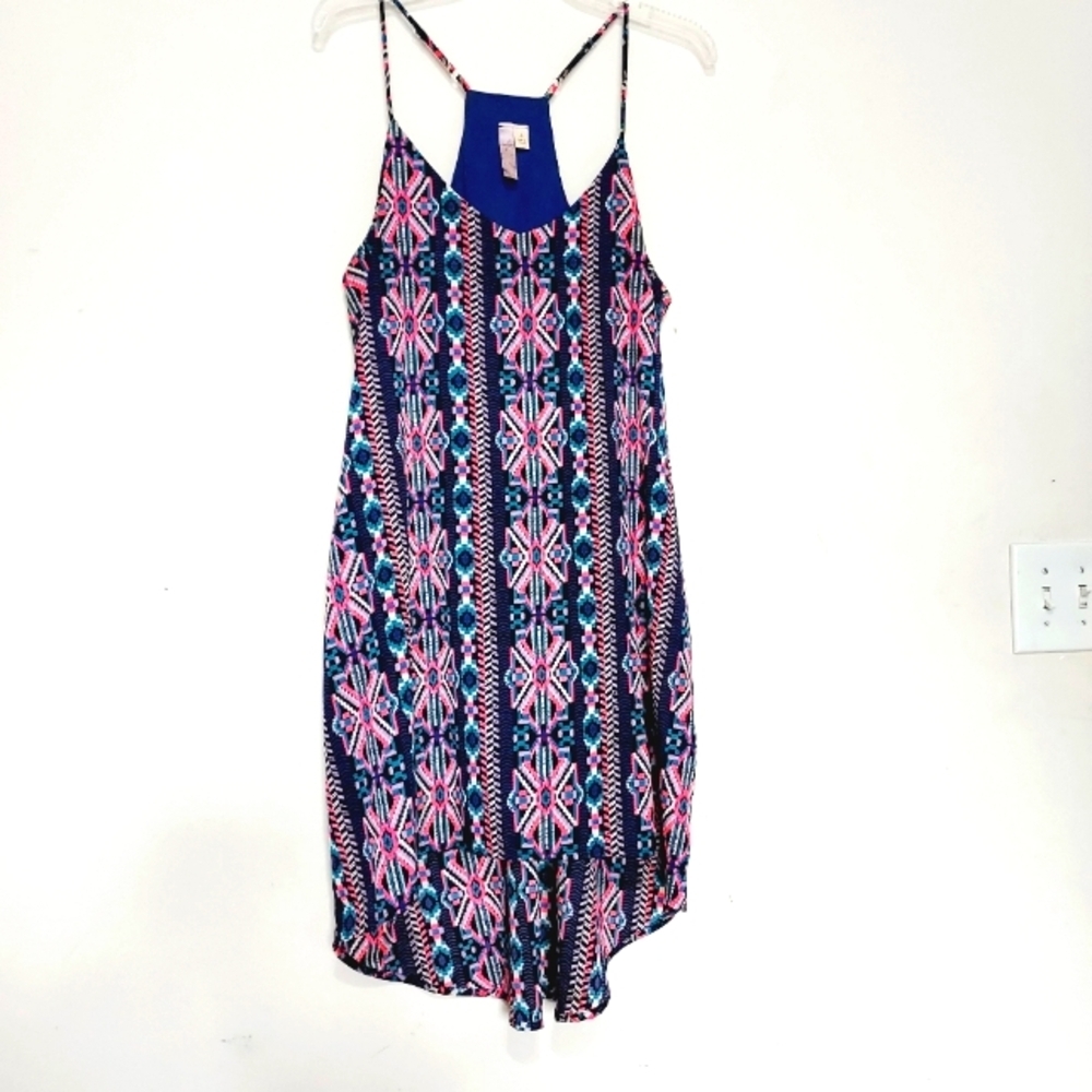 alya print asymmetric Summer Dress